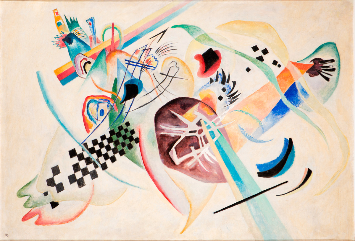На белом I, 1920 г., Русский Музей
