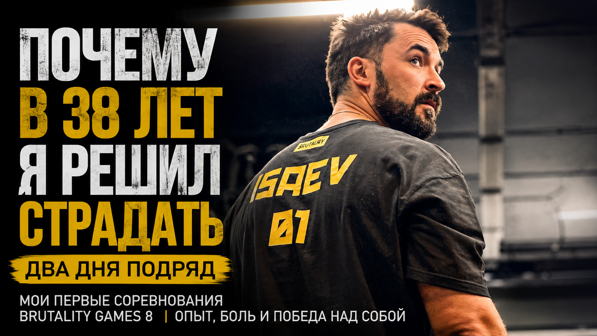 Шагаров Андрей и его первые соревнования BRUTALITY GAMES 8