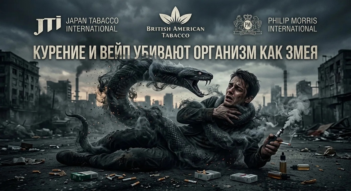 Курение вредит здоровью 