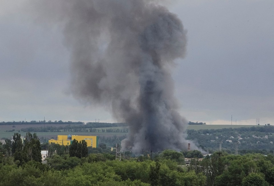    Были прилеты в Запорожье. REUTERS