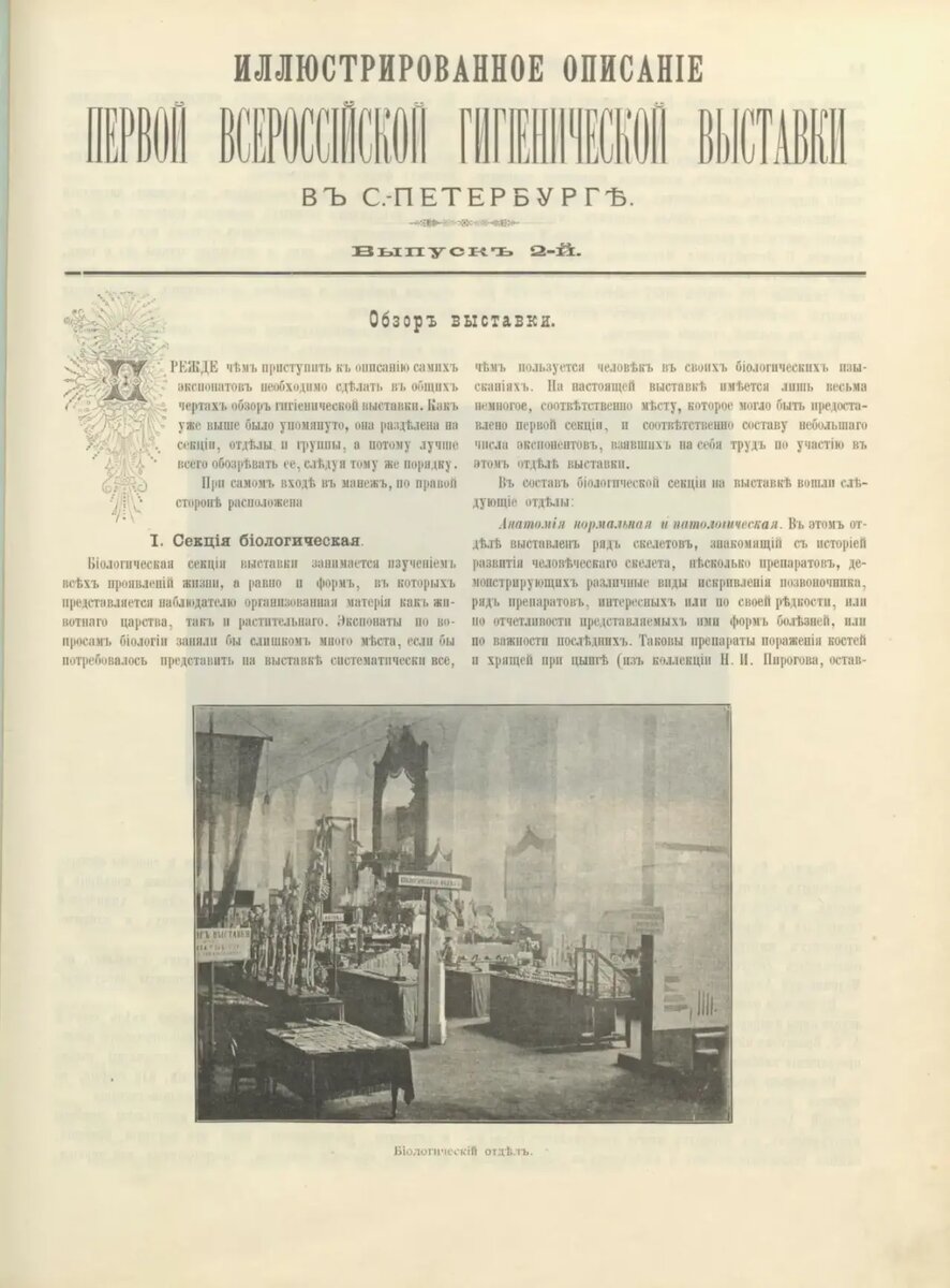 Первое издание о выставке, 1893 год.