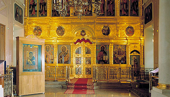 Владимирская Богоматерь в храме Николая Чудотворца. Фото: wikimedia.org