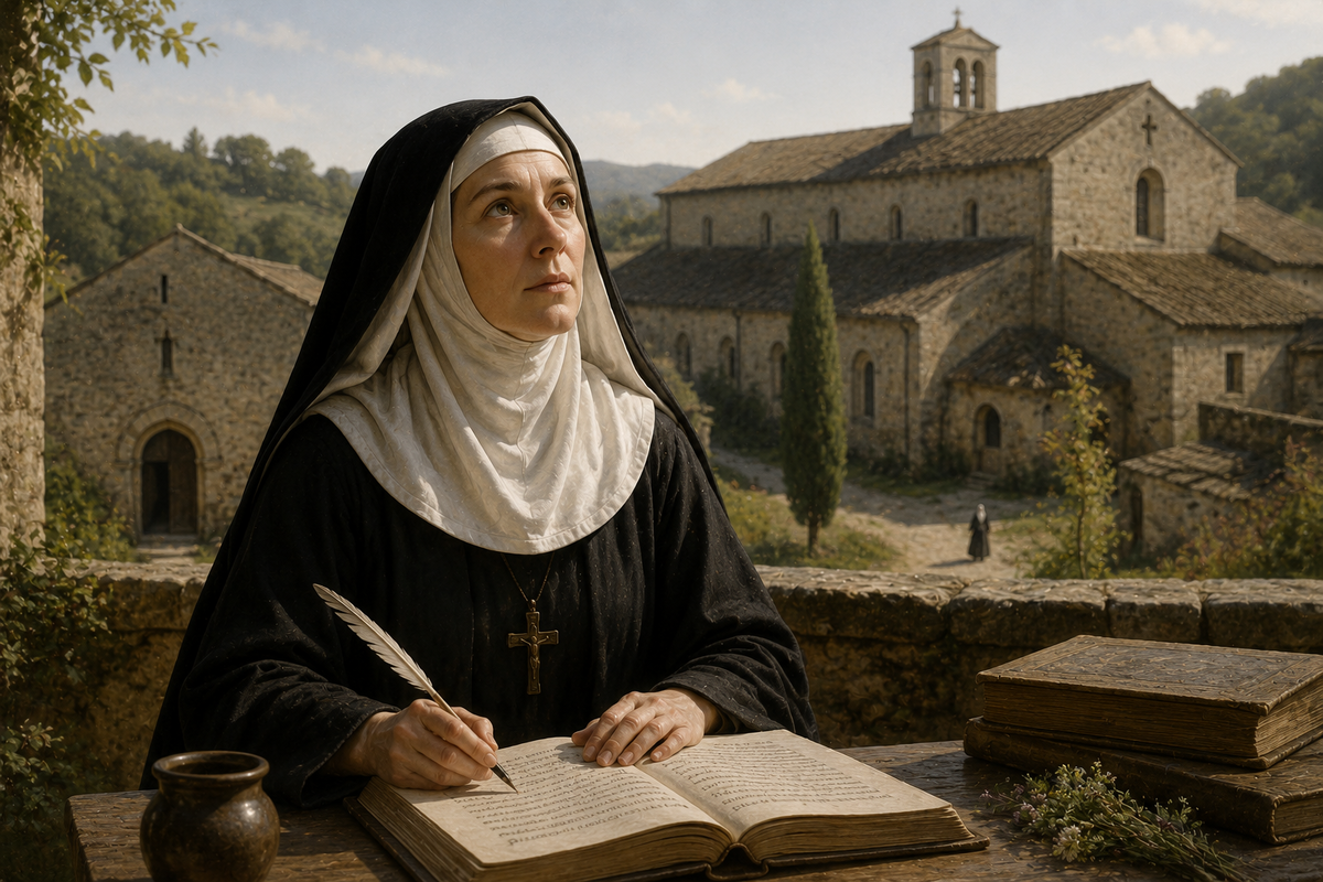 Аббатиса бенедиктинского монастыря