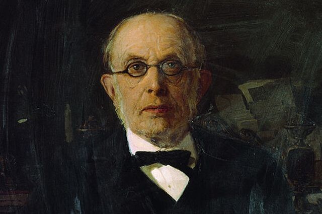 Портрет обер-прокурора Синода К.П. Победоносцева. А.В. Маковский, (1899), Государственный Русский музей. отография из открытого доступа в интернете
