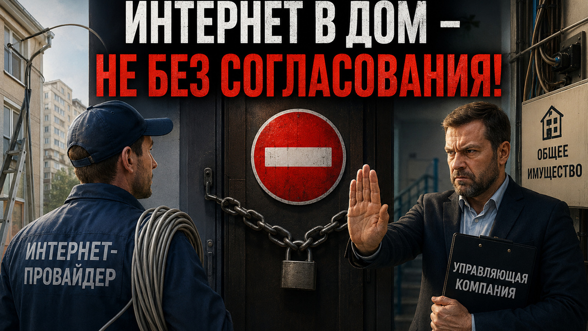Кому принадлежит дом на самом деле? Минцифры вмешалось в спор УК и провайдеров