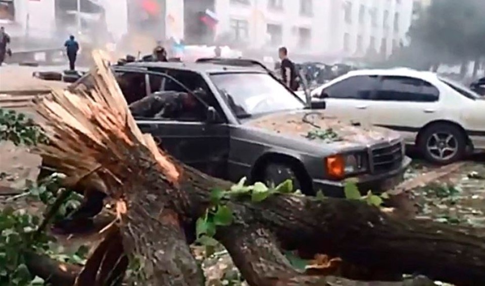    Фото: Скриншот из видео, снятый свидетелями событий 2 июня 2014 года