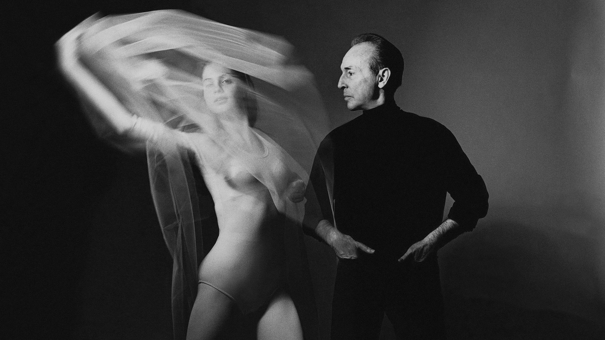 Джордж Баланчин и Сьюзен Фаррелл. (С) Bert Stern/Condé Nast / Getty Images