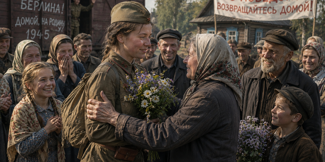 Она ушла на фронт в восемнадцать