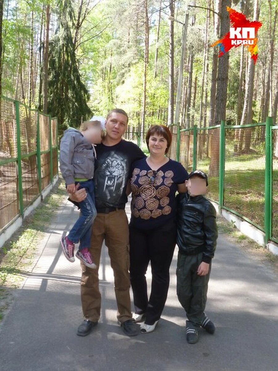 В семье Преподобных пятеро детей. Четверо своих и один - приемный. Фото личный архив