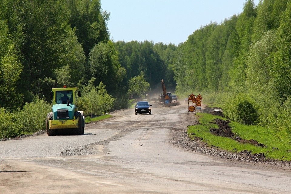    Дорожники обновят участок трассы «Мошково – Белоярка» в 2026 году. Фото: Минтранс Новосибирской области