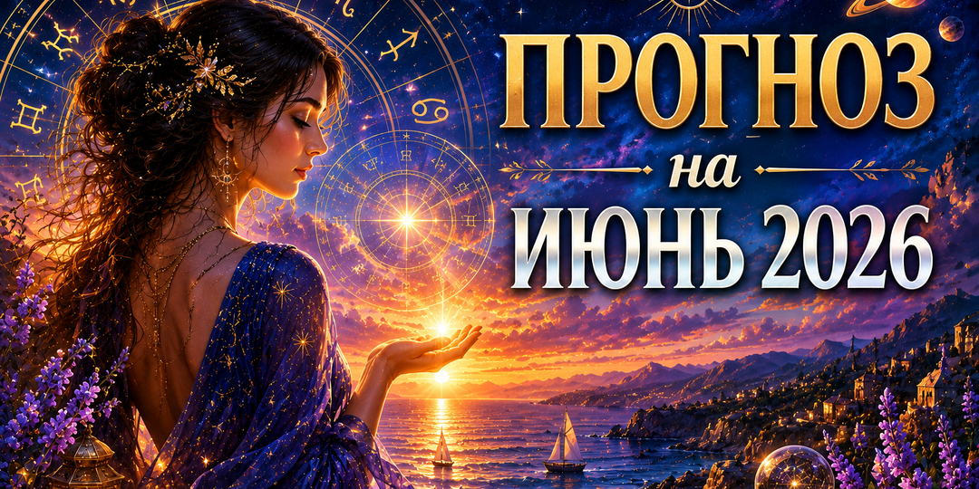 Июнь 2026 года: прогноз возможностей для всех знаков зодиака