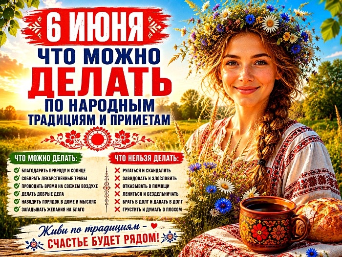 Традиции 6 июня из народного календаря