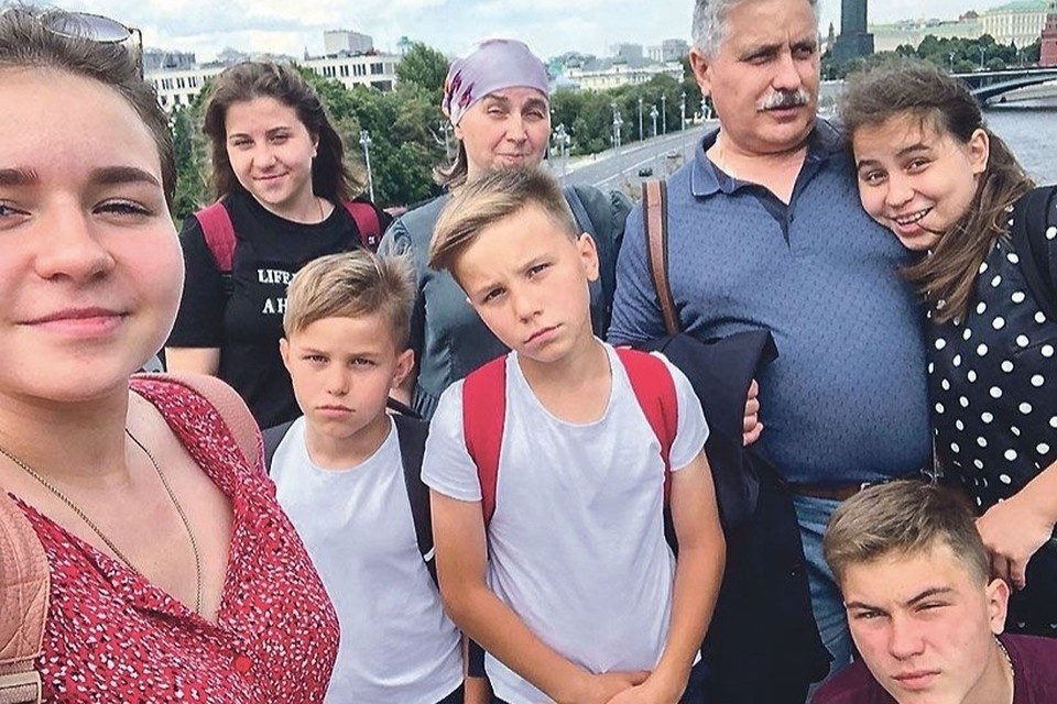    Дерягины воспитали восьмерых детей - шестеро из них уже взрослые. Фото: Из архива семьи