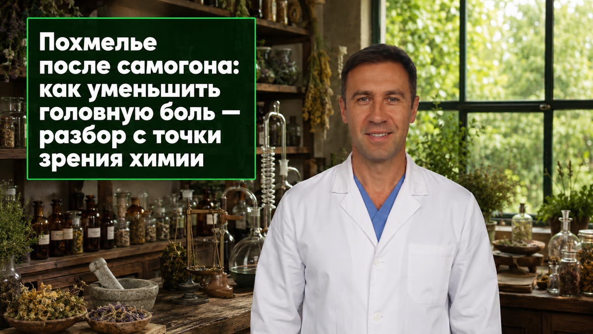 Похмелье после самогона: как уменьшить головную боль