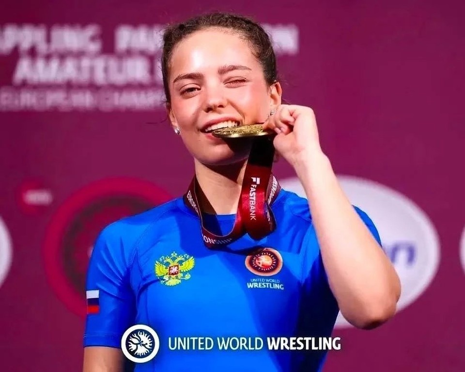    Липчанка Ксения Шипилкина стала чемпионкой Европы по панкратиону. Фото предоставлено правительством Липецкой области.