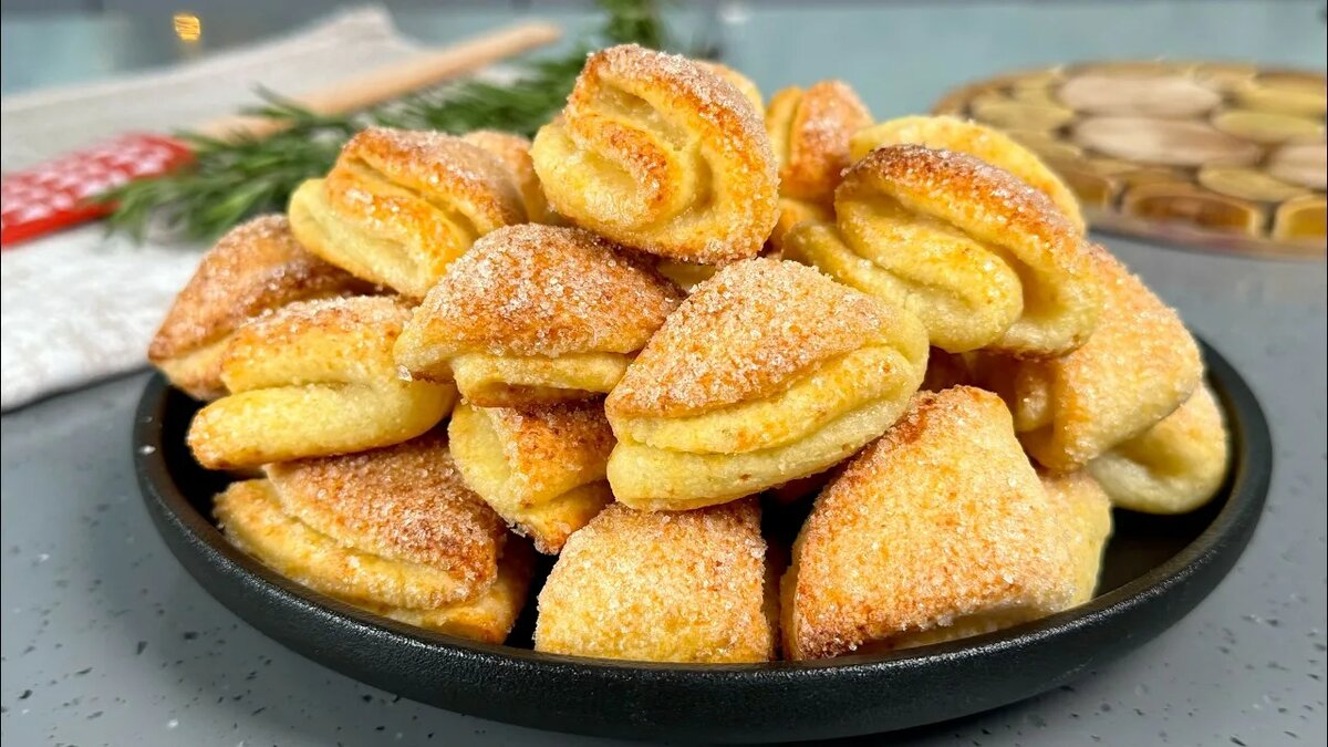 ТВОРОЖНОЕ ПЕЧЕНЬЕ «ГУСИНЫЕ ЛАПКИ»