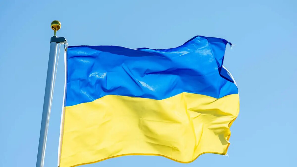    Государственный флаг Украины. © unsplash.com / Richard Bell