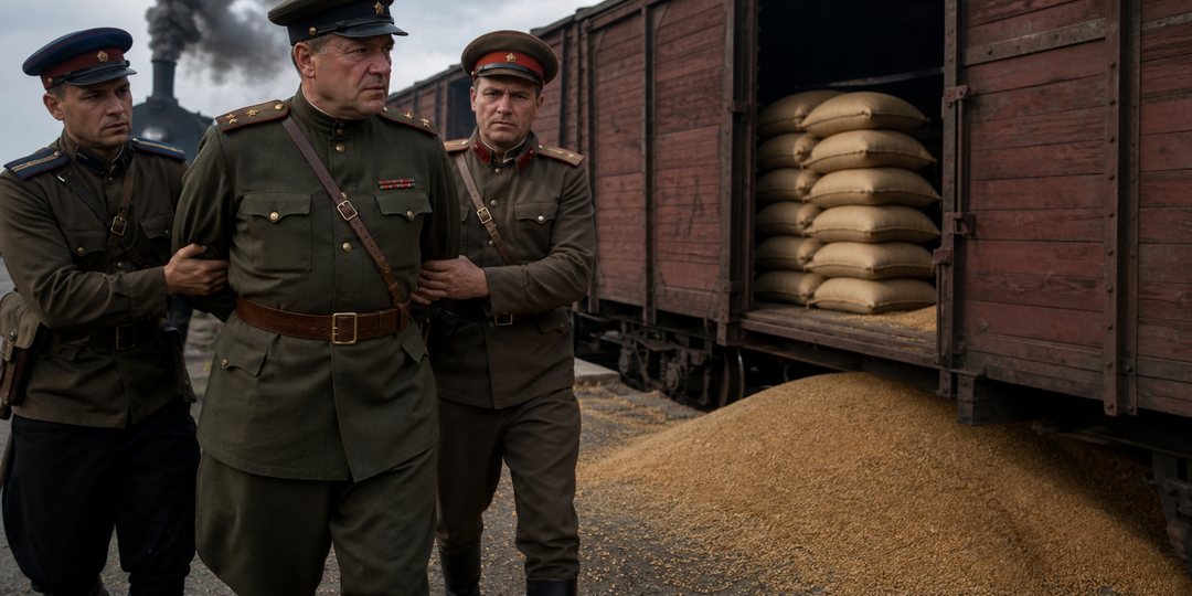 Что ждало военного начальника в СССР за вагон краденого зерна