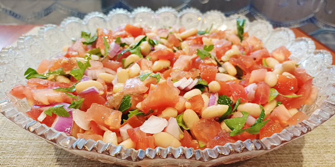 Быстрый и вкусный ПП салат.