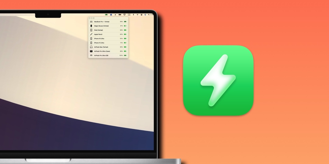 Виджеты macOS после этого вам покажутся бесполезными. Нашли бесплатную утилиту для вывода заряда всех аксессуаров на Mac