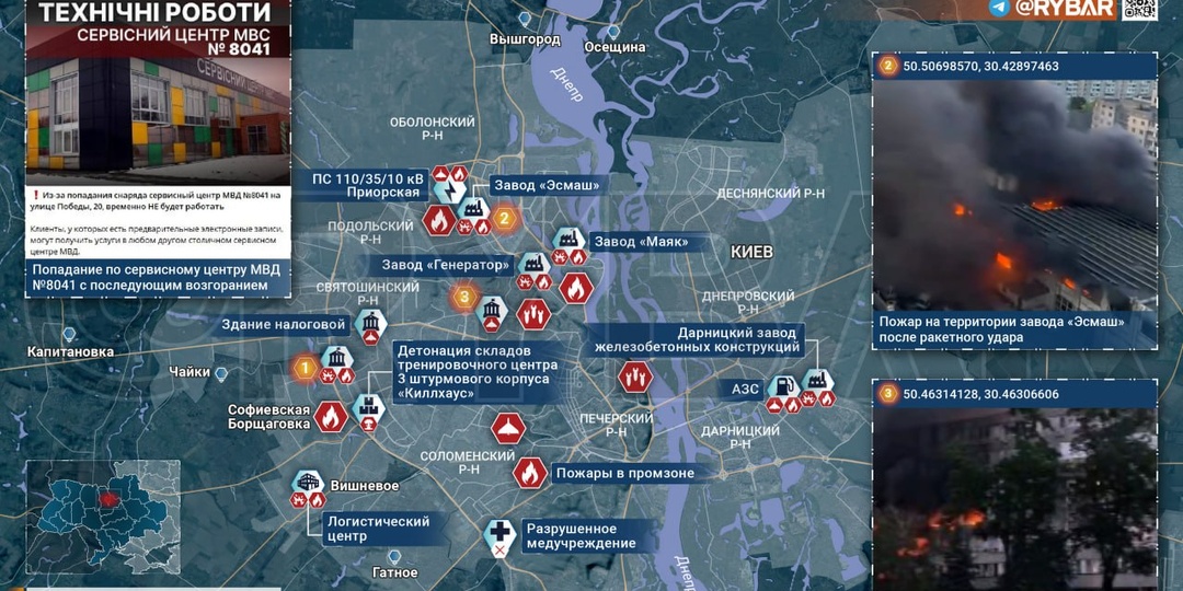 Дымы над Киевом