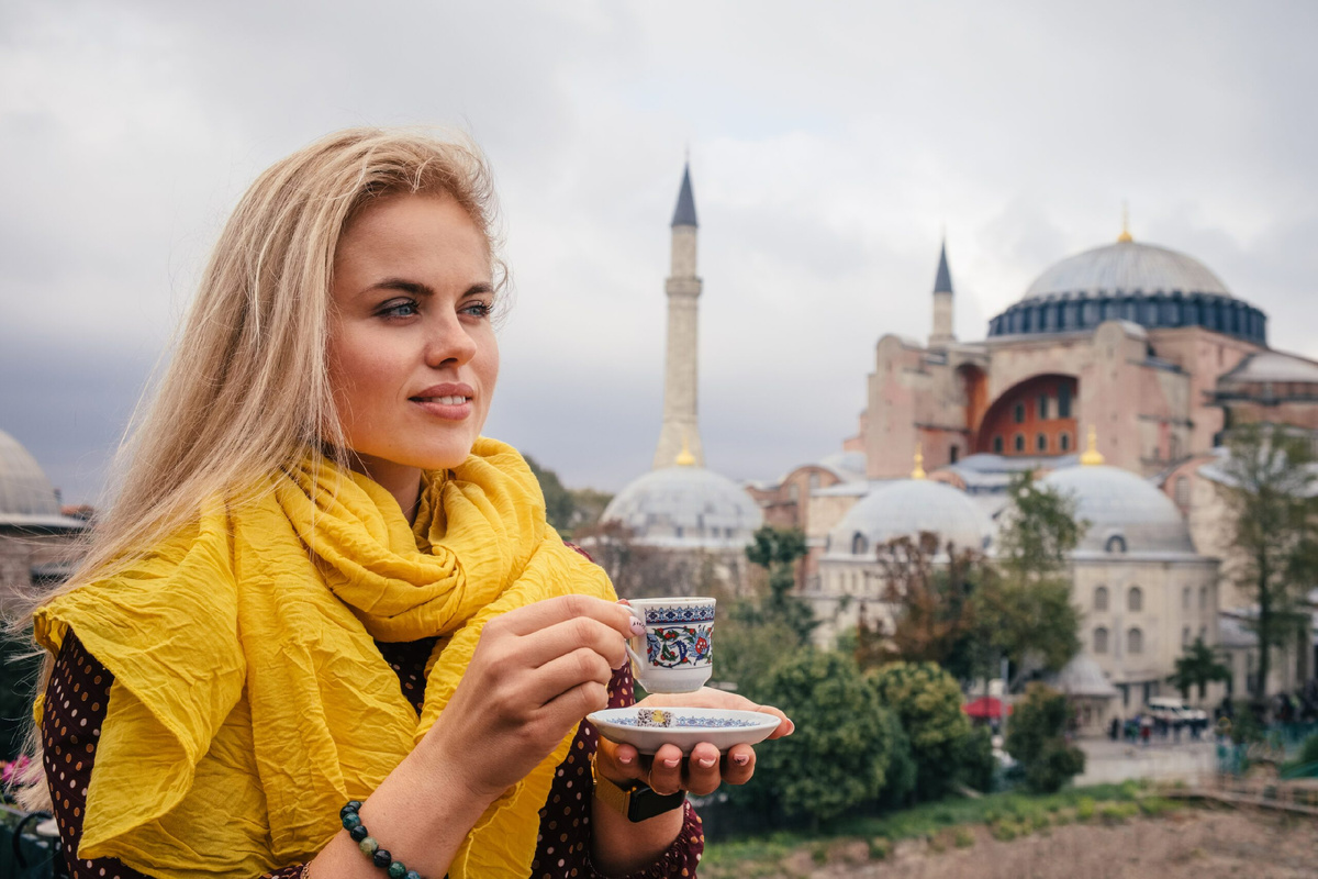 Традиционный кофе в Стамбуле. Купить путевки в Турцию в Sunmar