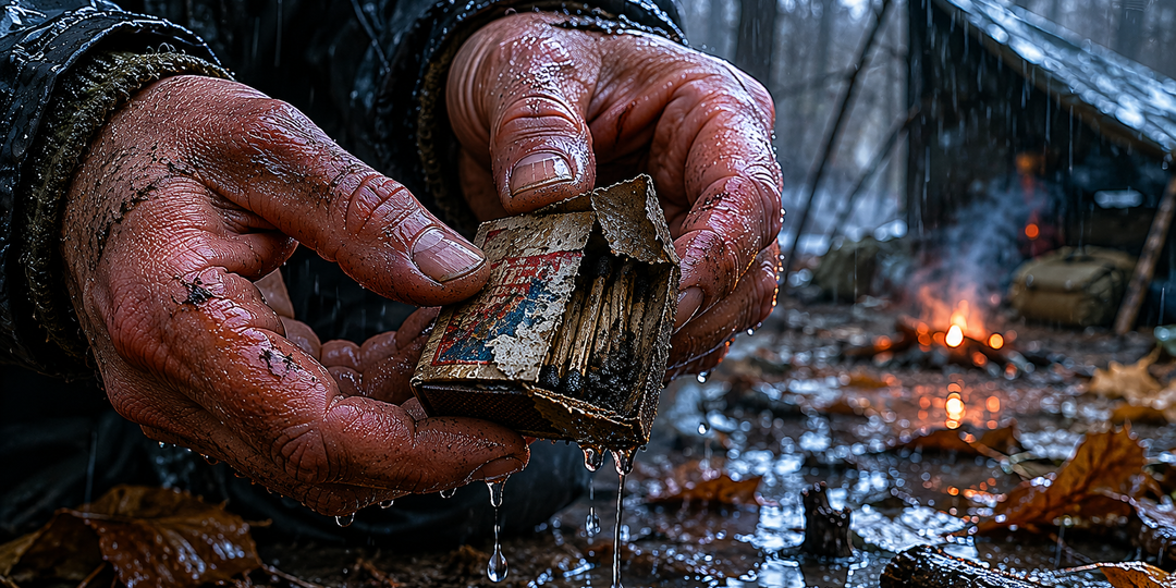 3 способа добыть огонь в ливень, если спички размокли