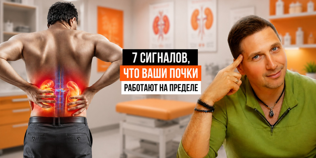 Семь признаков того, что с почками что-то не так. И вы их уже игнорируете