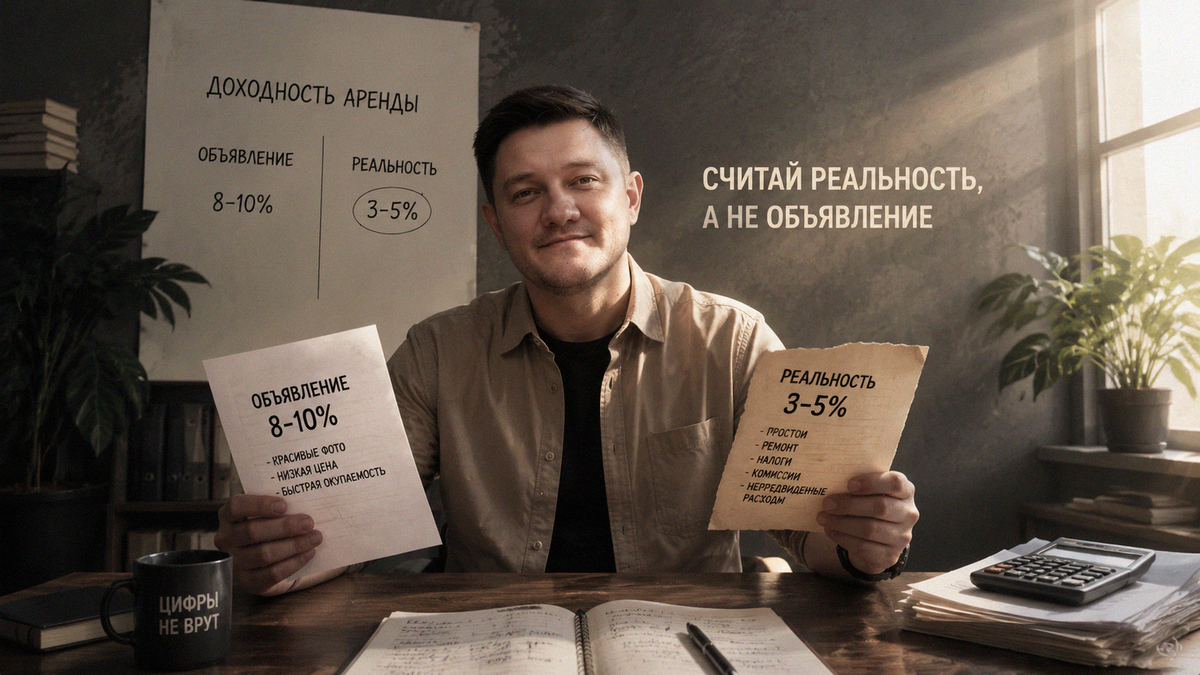    Как рассчитать доходность аренды для более точных решений Святослав Шакин
