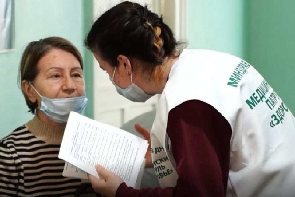    С 2 по 5 июня медицинский патруль «Здоровье» работает в Докучаевске и Волновахе. Фото (архив): ТГ/Пушилин