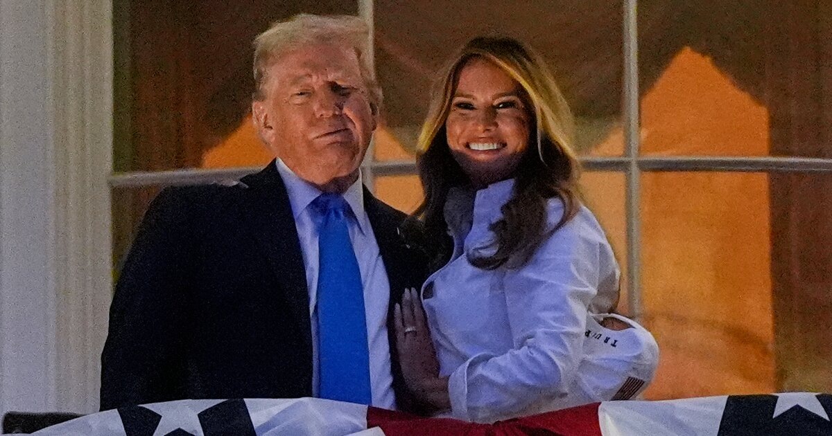 Дональд и Мелания Трамп