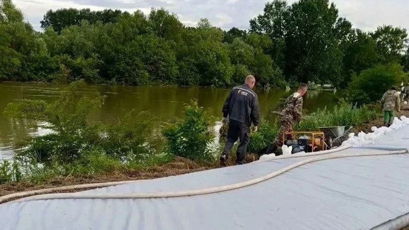Режим ЧС введен в четырех населенных пунктах Кубани из-за наводнения
