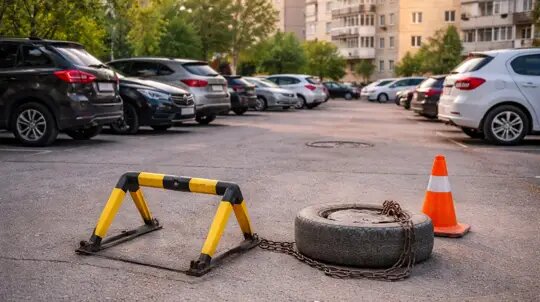 Парковки во дворах: Верховный суд подтвердил — самовольные цепи и столбики незаконны, а собственник земли заплатит штраф