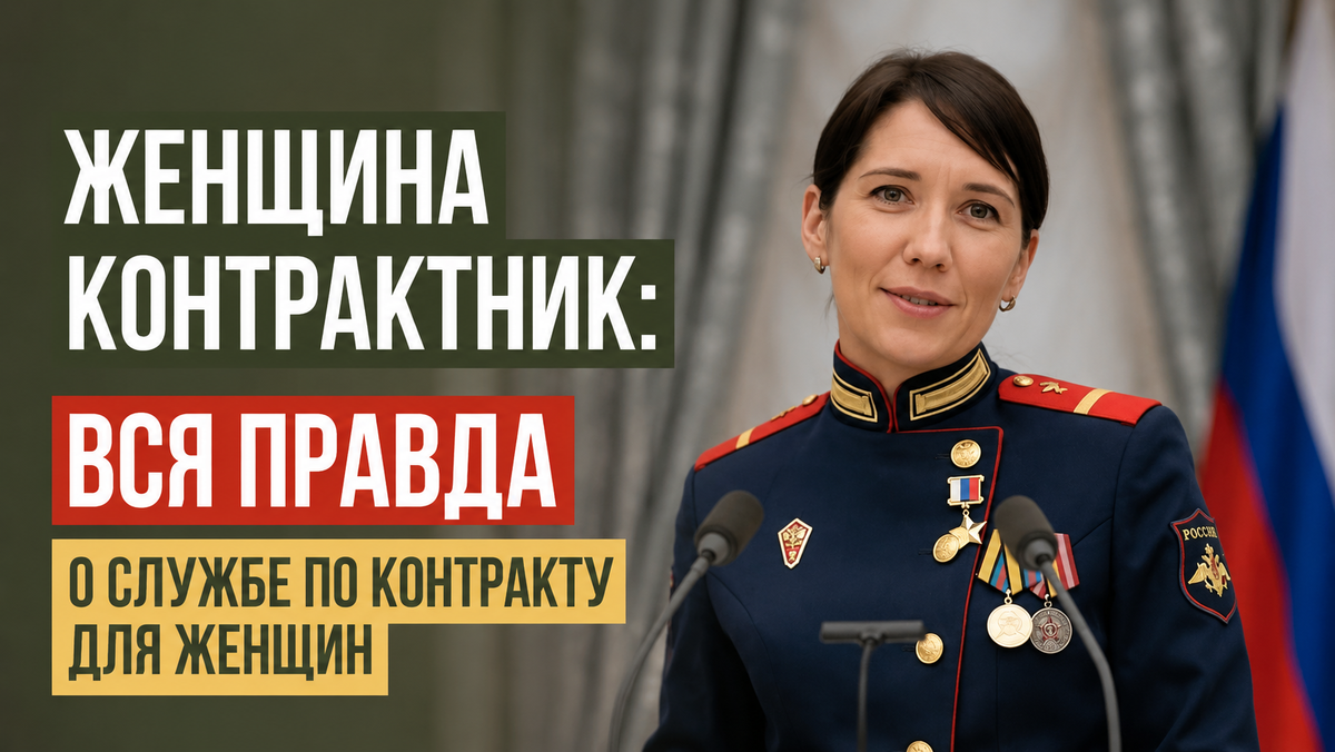 Женщина контрактник: вся правда о службе по контракту для женщин