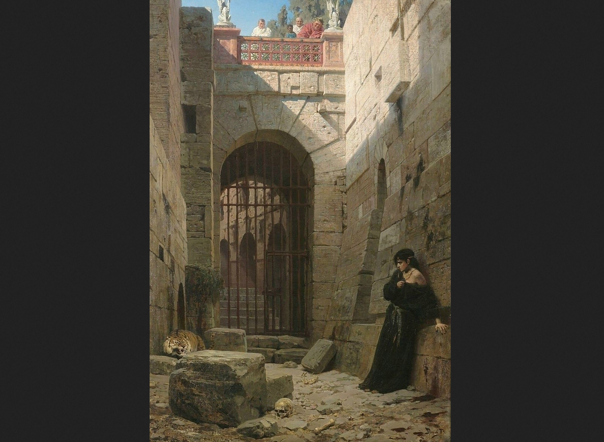 Василий Поленов. «Цезарская забава», 1898.