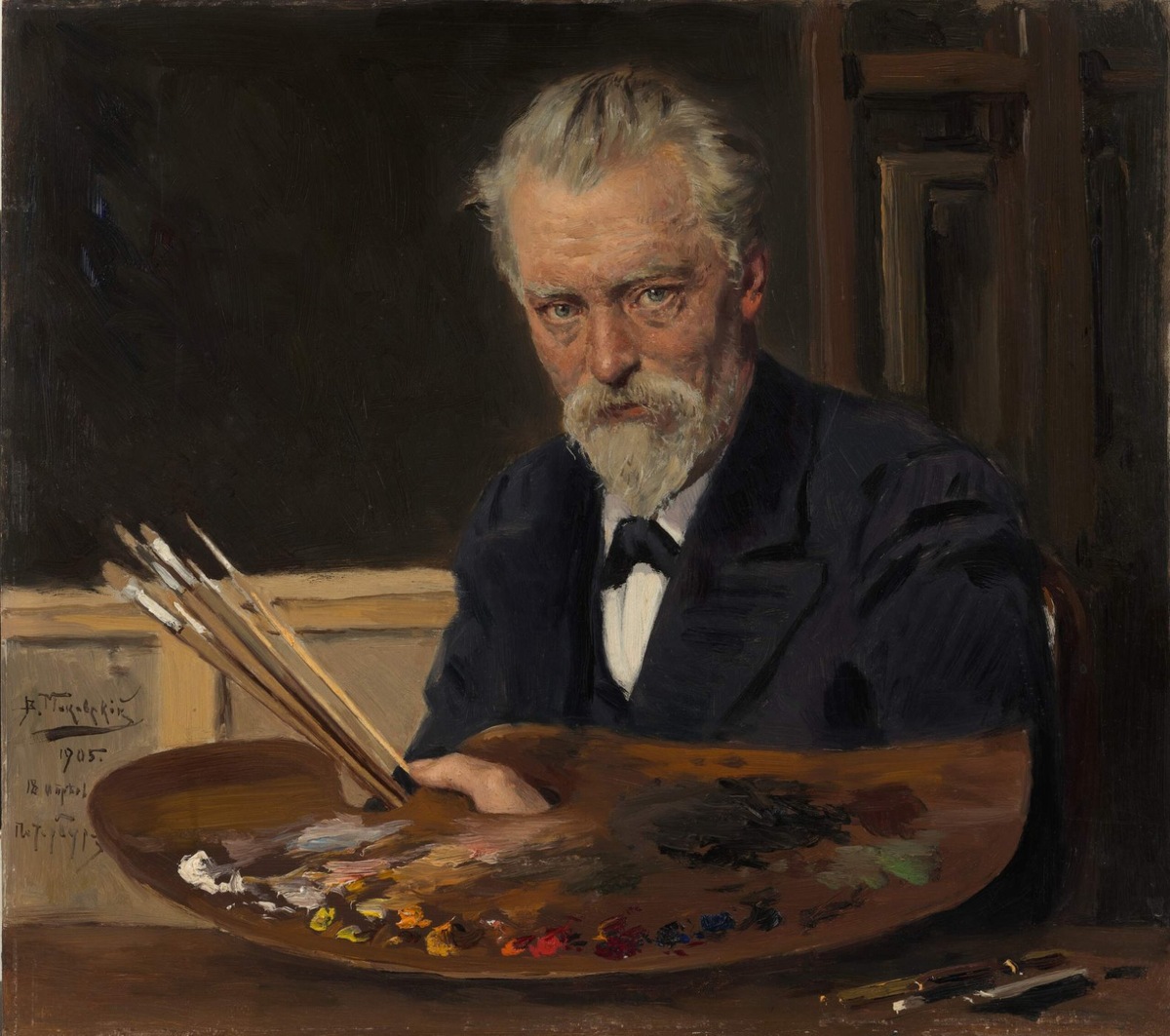 Маковский В.Е. Автопортрет, 1905. Государственная Третьяковская галерея