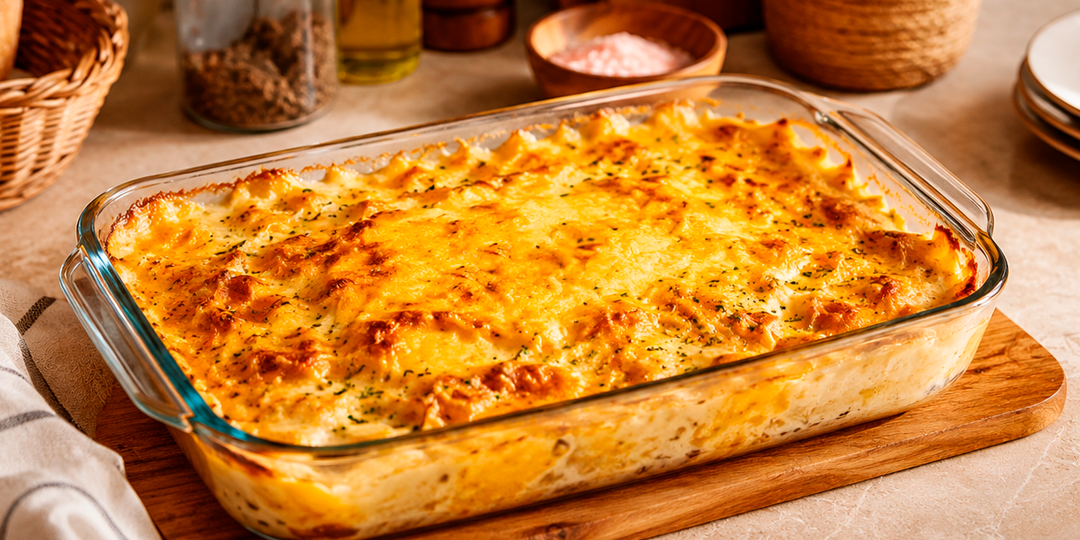 Запеканка с курицей и кабачком