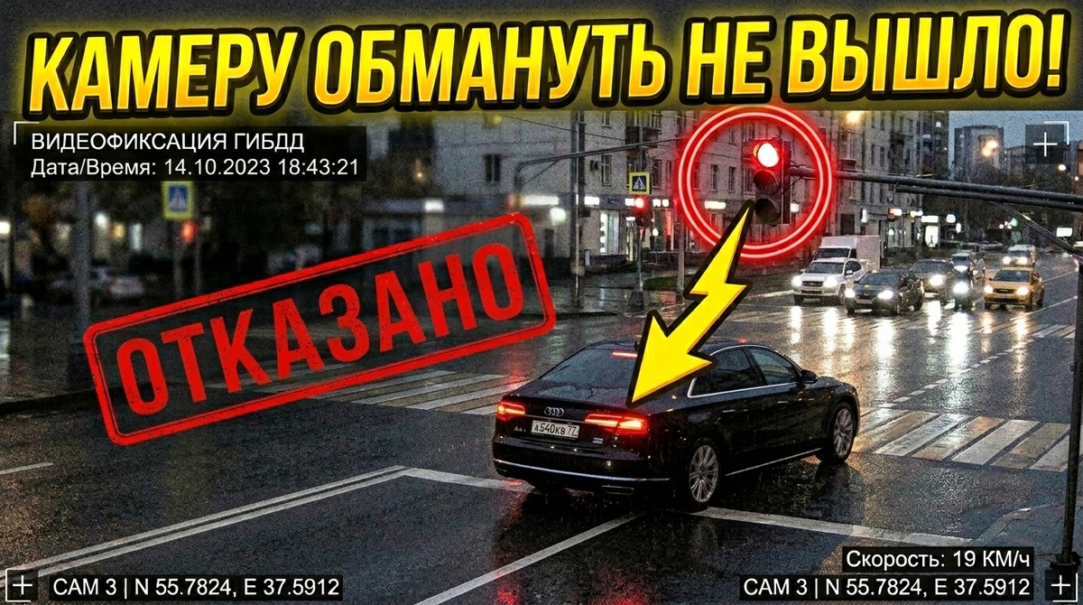 Никакие дорогие адвокаты не помогут отменить штраф, если умная камера уже зафиксировала ваш проезд на красный свет — и Верховный суд это наглядно доказал
