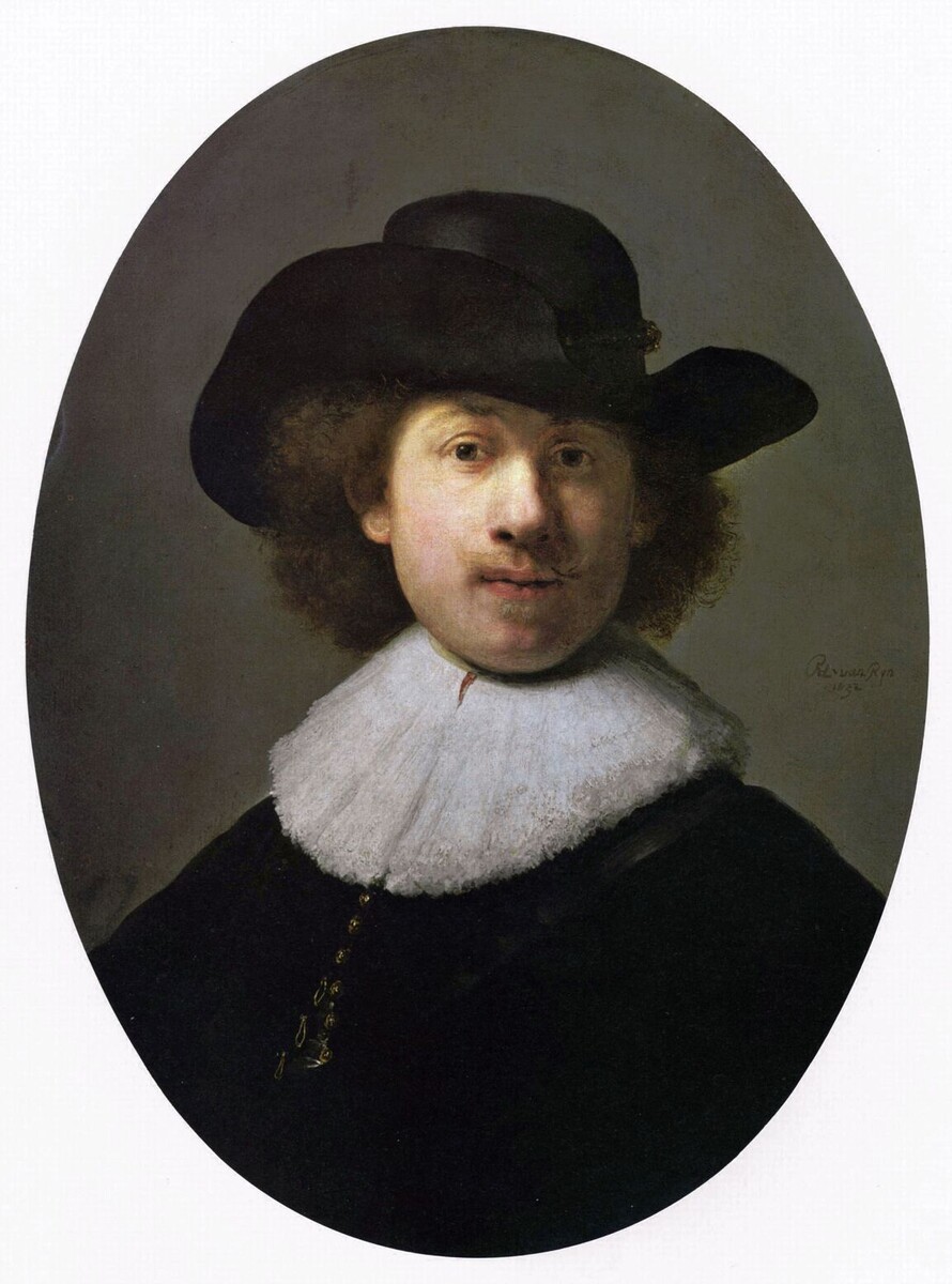 Рембрандт ван Рейн, Автопортрет, 1632