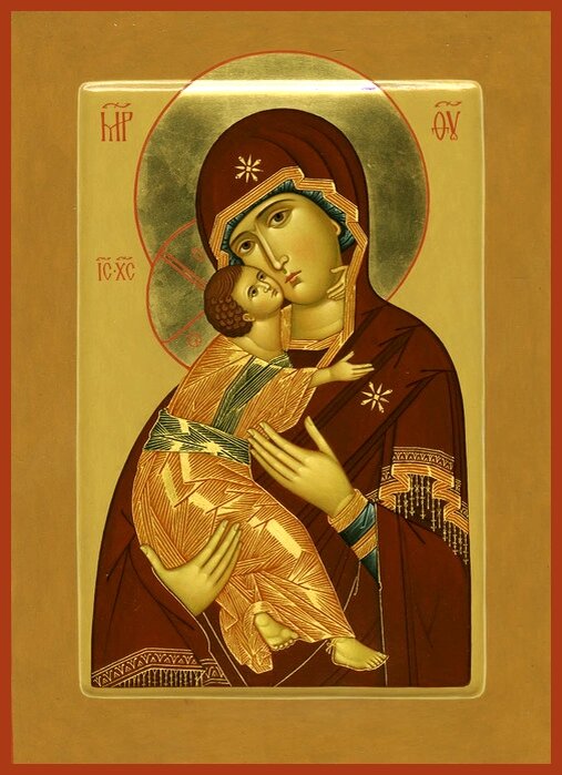    Владимирская икона Божией Матери Фото: Православная энциклопедия «Азбука веры»