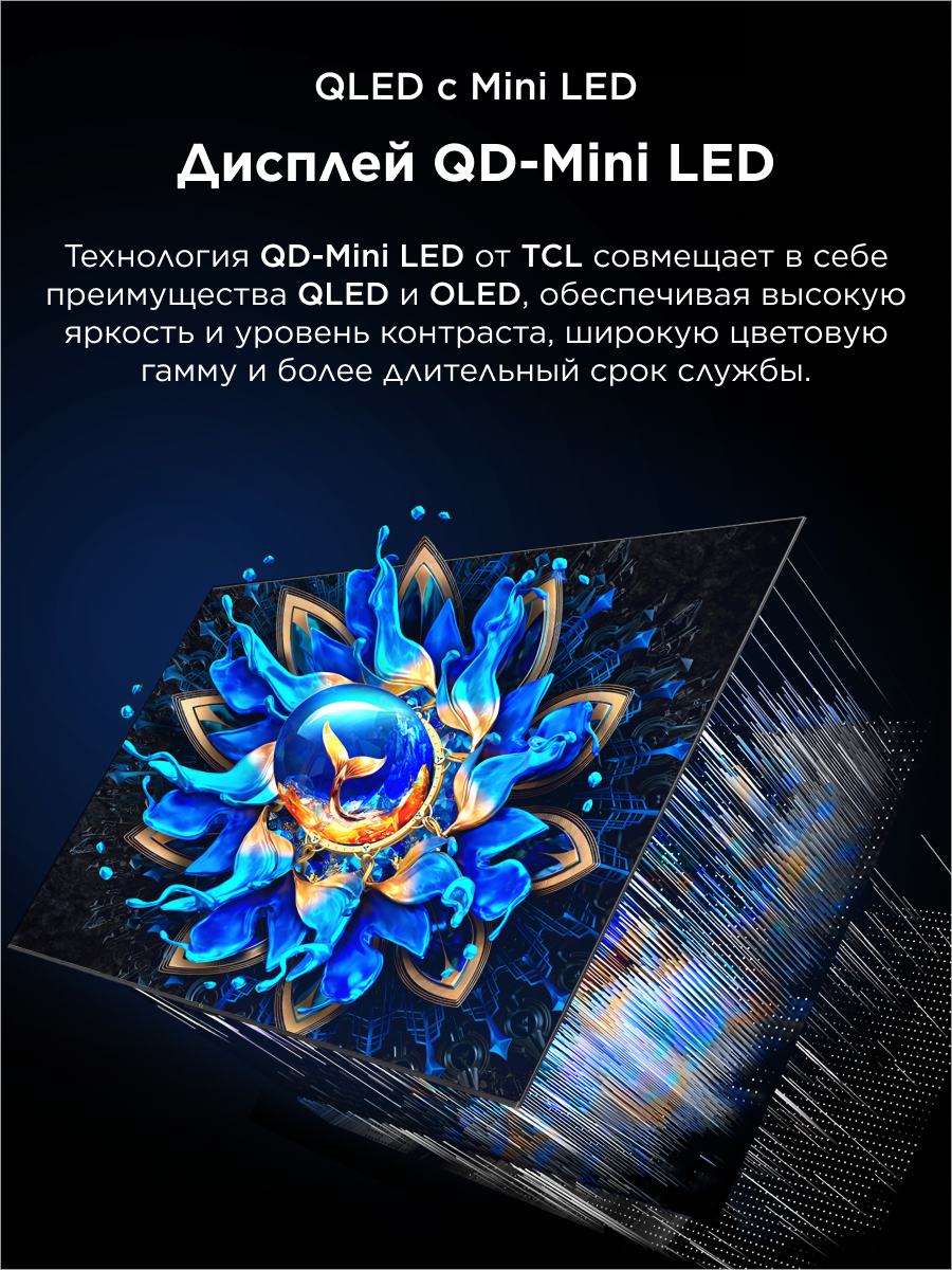    Технология Mini LED в TCL Q6CS: технические детали