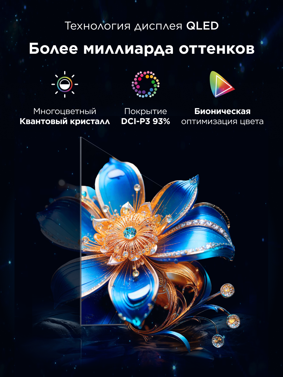    Характеристики TCL 55 T6D
