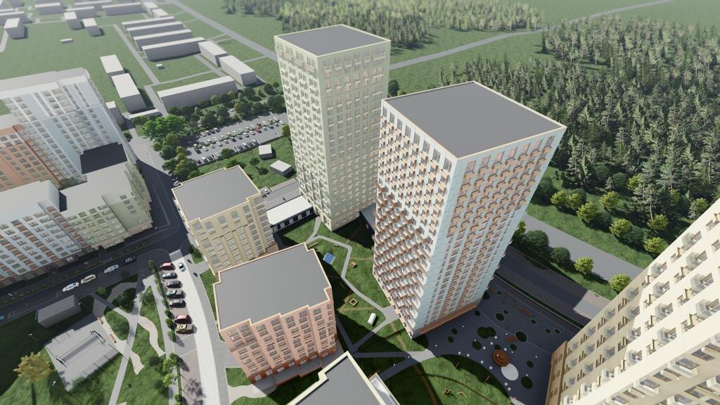 Проект ЖК на Южном в Барнауле. Фото: "Адалин"