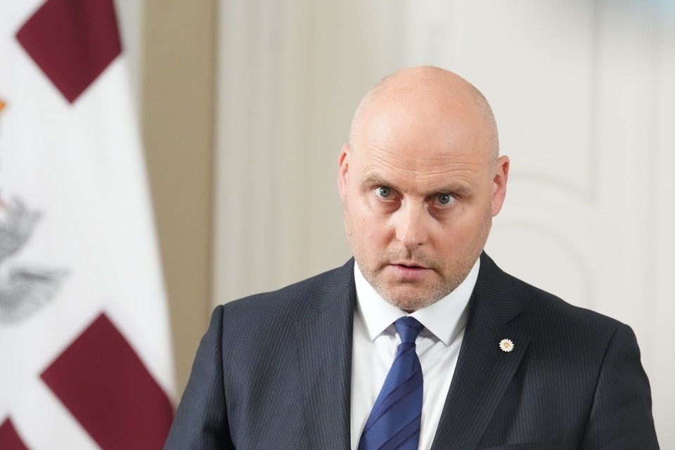    Премьер Латвии Кулбергс заявил, что хочет прервать торговые связи с РФ. Фото: Edijs Palens/XinHua/Global Look Press