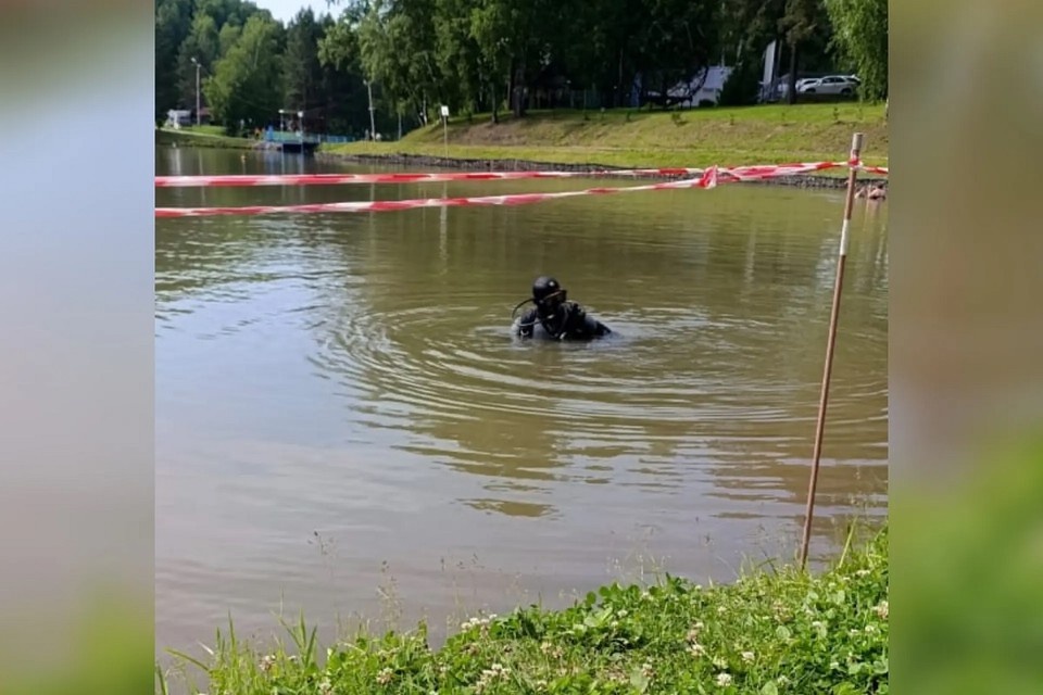    Тело погибшего нашли. Фото: Поисково-спасательная служба Новосибирской области