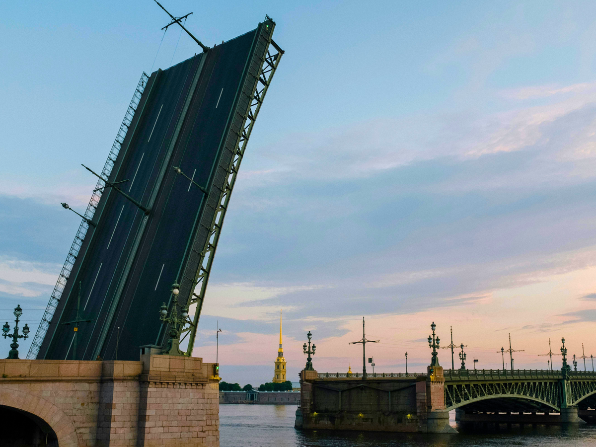 Фото белых ночей в Санкт-Петербурге