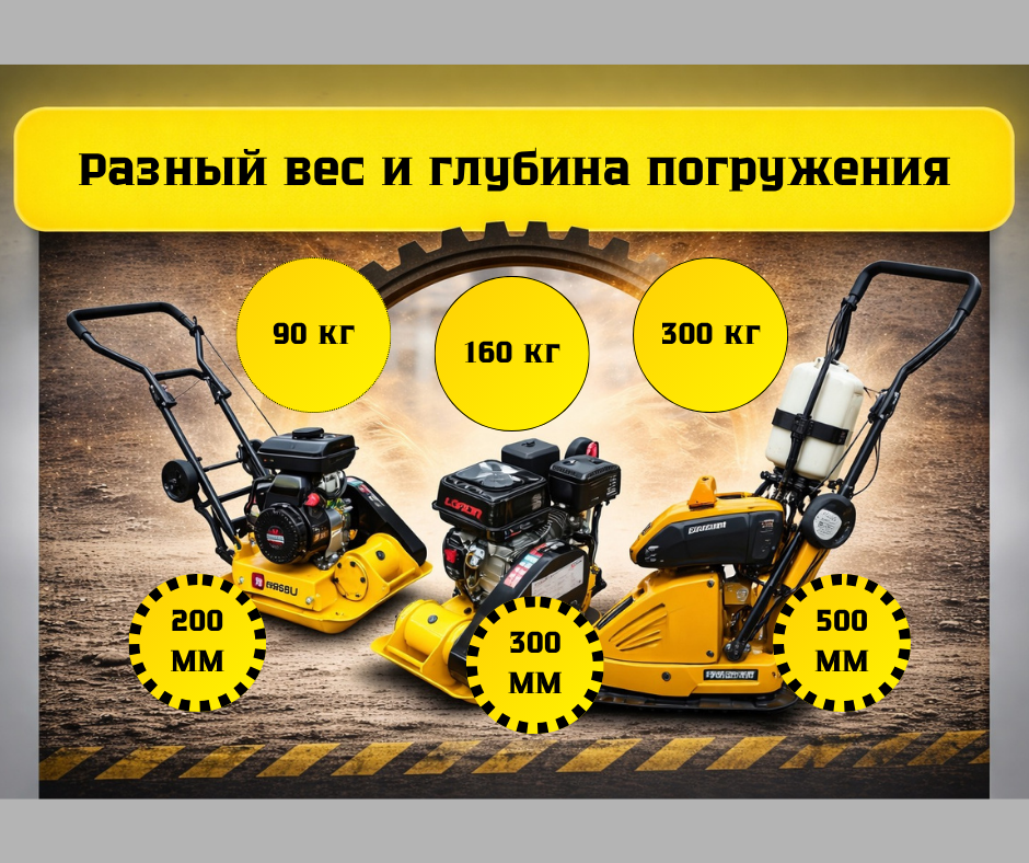 Примеры виброплит