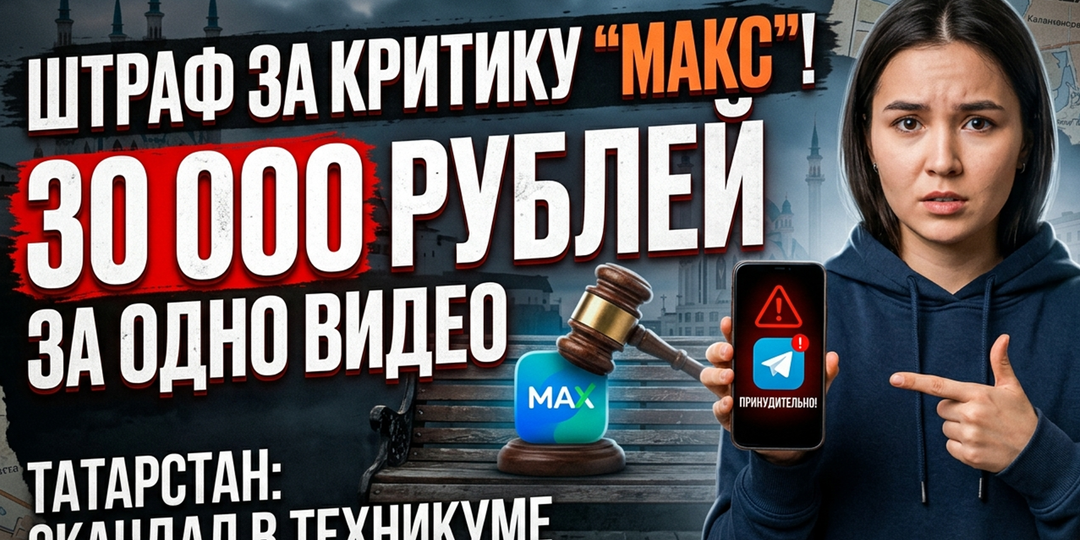 Штраф за видео про «Макс»: как критика национального мессенджера обернулась судебным делом