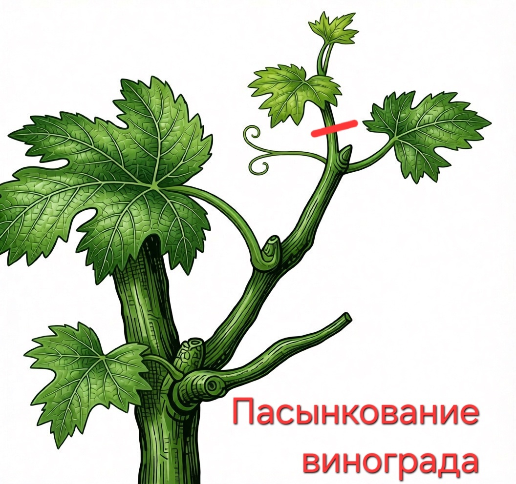 Самый обычный вариант пасынкования- прищипка над вторым листом. 