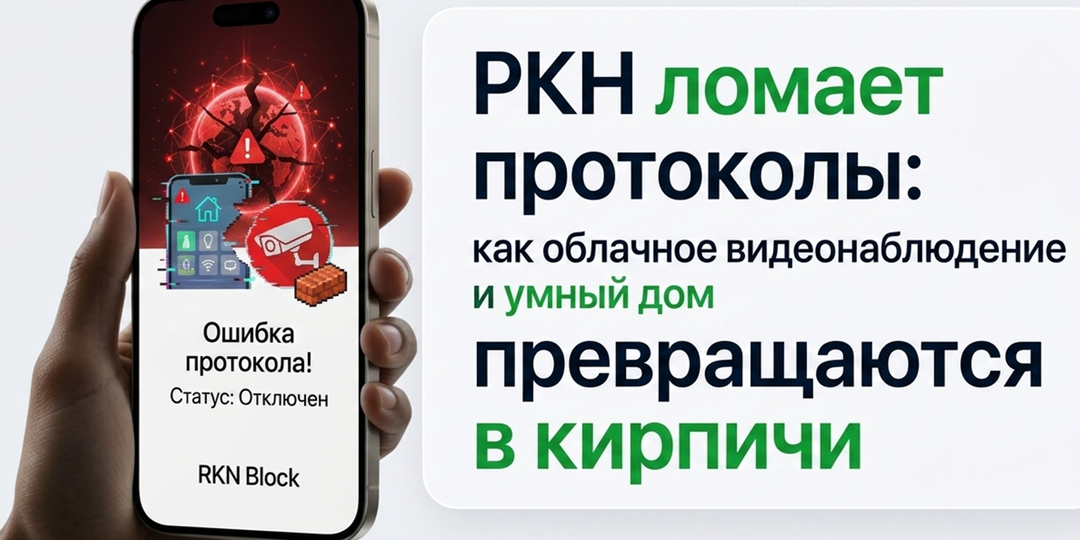 РКН ломает протоколы: как облачное видеонаблюдение и умный дом превращаются в кирпичи